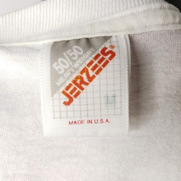 Boyertown Bears Cheerleaders T Shirt Vintage 80s Junior High East Made In USA M - Picture 4 of 5